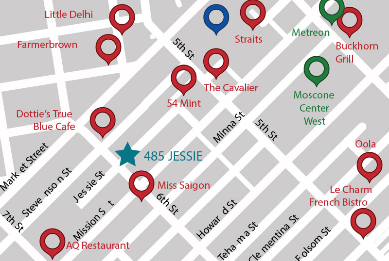 485 Jessie: Area Map